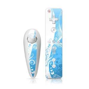 Blue Crush Design Nintendo Wii Nunchuk + Remote Controller Protector 