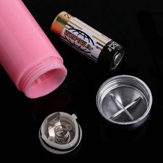Portable Electric Eye Wrinkle Remover Eraser Pen Pink H4562