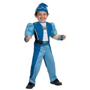    Sportacus Muscle Deluxe Lazy Town Costume, 4 6 Child Toys & Games