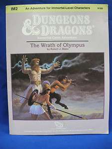 Dungeons and Dragons — Wrath of Olympus Adventure Module  