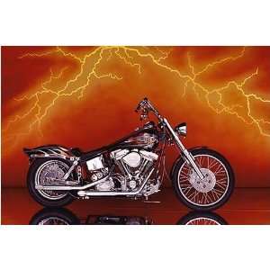  Motorcycle   Custom 1997 By Anonymous Highest Quality Art 