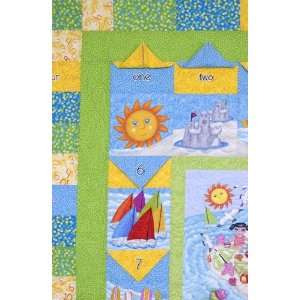  1, 2, 3 Down By The Sea Seek and Find Quilt Kit Arts 