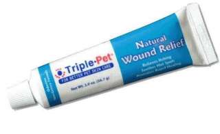 Triple Pet Natural Wound Relief For Dog Cat Hot Spots  