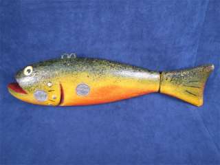 This Duluth Fish Decoy would look fabulous on display, and of course 