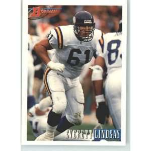  1993 Bowman #258 Everett Lindsay RC   Minnesota Vikings 