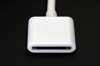 Extension Data Cable Cord for iPad Nano iTouch iPhone 4 3G Dock Male 