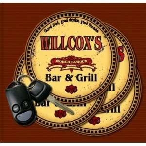  WILLCOXS Family Name Bar & Grill Coasters Kitchen 