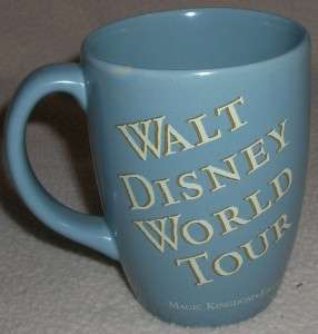 Disney WALT DISNEY WORLD TOUR Mickey Mouse Mug Cup  