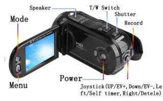 100%New HD Digital Video Cameras Camcorder DV 12.0 MP 2.7TFT 8X Zoom 