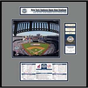  Inaugural Game 2009 Opening Day Ticket Frame Jr.