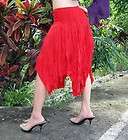 Wild Gypsy Pixie Dancing Short Skirt in Jet Black sz L  