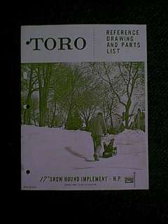 TORO 17 SNOWHOUND SNOWBLOWER 31100 101 UP PARTS MANUAL  