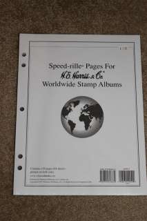   pages for worldwide stamp albums 64 2 sided sheets shipping will be