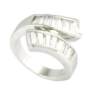  Split Band CZ Ring Jewelry