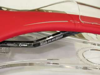 Selle Italia SLR carbonio saddle   RED   leather   135grams   NEW 