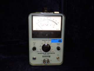 Boonton 91DA Sensitive RF Voltmeter Parts/ Repair  