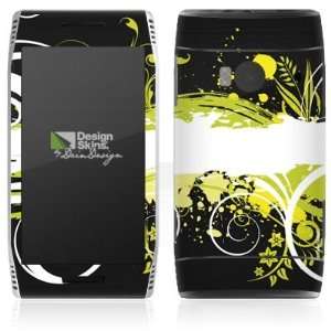  Design Skins for Nokia X7 00   Dark Greenery Design Folie 