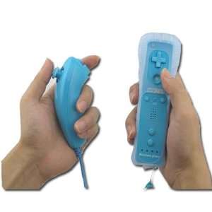  Built in Motion Plus Wii Remote + Nunchuck Controller(Wii controller 