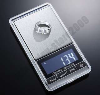 100g x 0.01g Mini Digital Jewelry Pocket GRAM Scale 347  