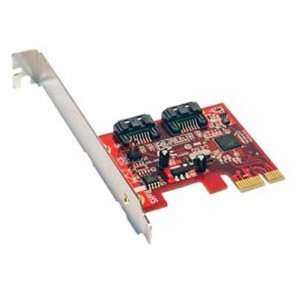  Dual Channel SATA 3 PCI Express (x1) Card 2 Internal 