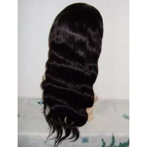  FULL LACE REMY INDIAN WIG  BODY WAVE 18 Health 