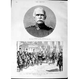  1890 General Von Caprivi Prince Wales German Emperor