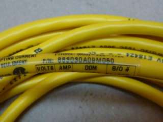 New Woodhead Brad Cable 883030A09M050 #32648  