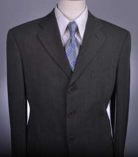 ISW*  Awesome  ARMANI Mani 4Btn Gray Suit 40R 40 R  