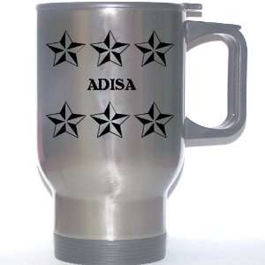  Personal Name Gift   ADISA Stainless Steel Mug (black 