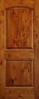 Panel Arch Top Knotty Alder Solid Core Wood Doors 68  