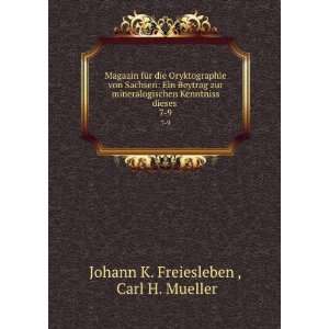   Kenntniss dieses . 7 9 Carl H. Mueller Johann K. Freiesleben  Books