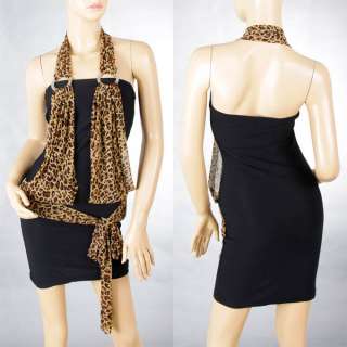 Cocktail Night Club Party&Casual Halter Dress L XL 389  