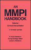 An MMPI Handbook Clinical Interpretation, Vol. 1, (0816605890 