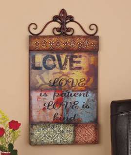   Wall Panels Home wall Decor Faith or Love Quotes Great Gifts  