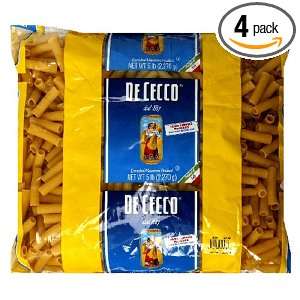 De Cecco Bulk Pasta, Tortiglioni, 5 Pound Packages (Pack of 4)  