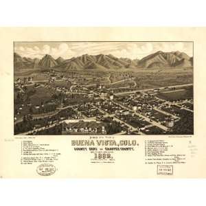   . county seat of Chaffee County. 1882. Beck & Pauli,