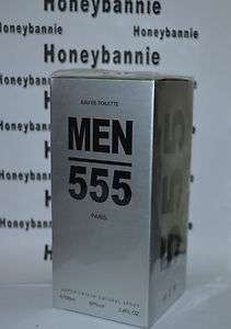 MEN 555 Paris EAU DE TOILETTE 3.4 FL OZ / 100 ml MEN  