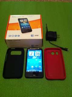 HTC Inspire 4G (UNLOCKED) Black Smartphone AT&T T Mobile GSM CASE 