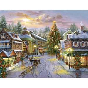  Christmas Eve 500pc Jigsaw Puzzle Toys & Games