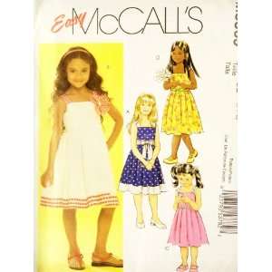   Pattern M5569. Girls Szs 6;7;8 Summer Dresses Arts, Crafts & Sewing