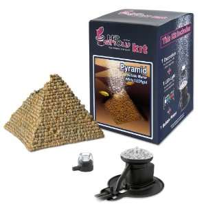  Hydor USA H2Show Pyramid Kit, White LED with Bubbles Pet 