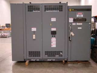 1000 kva Square D Transformer HV 4160 3ɸ LV 480 & 600a HVL Switch 