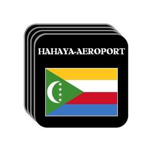  Comoros   HAHAYA AEROPORT Set of 4 Mini Mousepad 