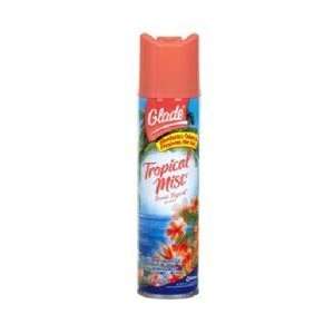  Glade Aerosol Spray, Tropical Mist   9 Oz / Can, 12 Cans 