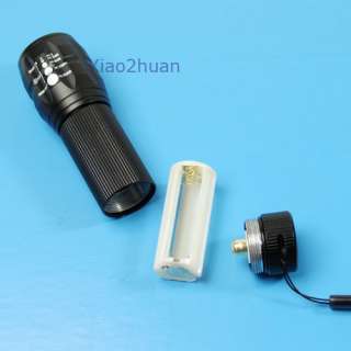 Adjustable Focus LED Lamp Light Hand Torch Flashlight  