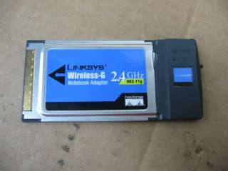 Linksys WPC54GS Ver. 2.1 Wireless G Notebook Adapter  