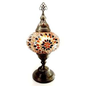  Turkish Glass Mosaic Desktop Lamp (medium) 12