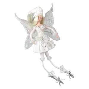   Skirt Angel Fairy Figurine   White A01235 