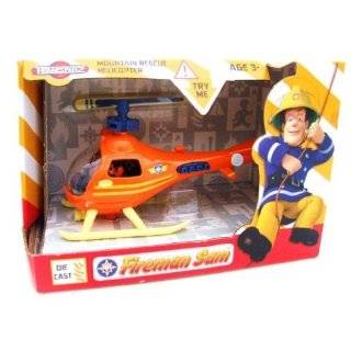Fireman Sam Diecast Mountain Rescue Helicopter with Sounds by 