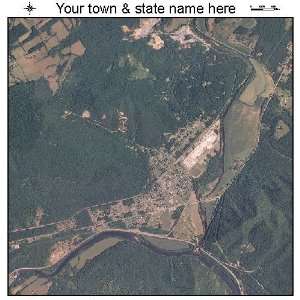   Aerial Photography Map of Glasgow, Virginia 2011 VA 